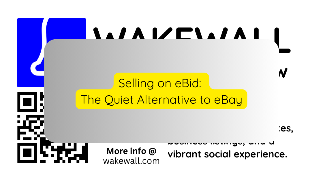 Selling on eBid The Quiet Alternative to eBay