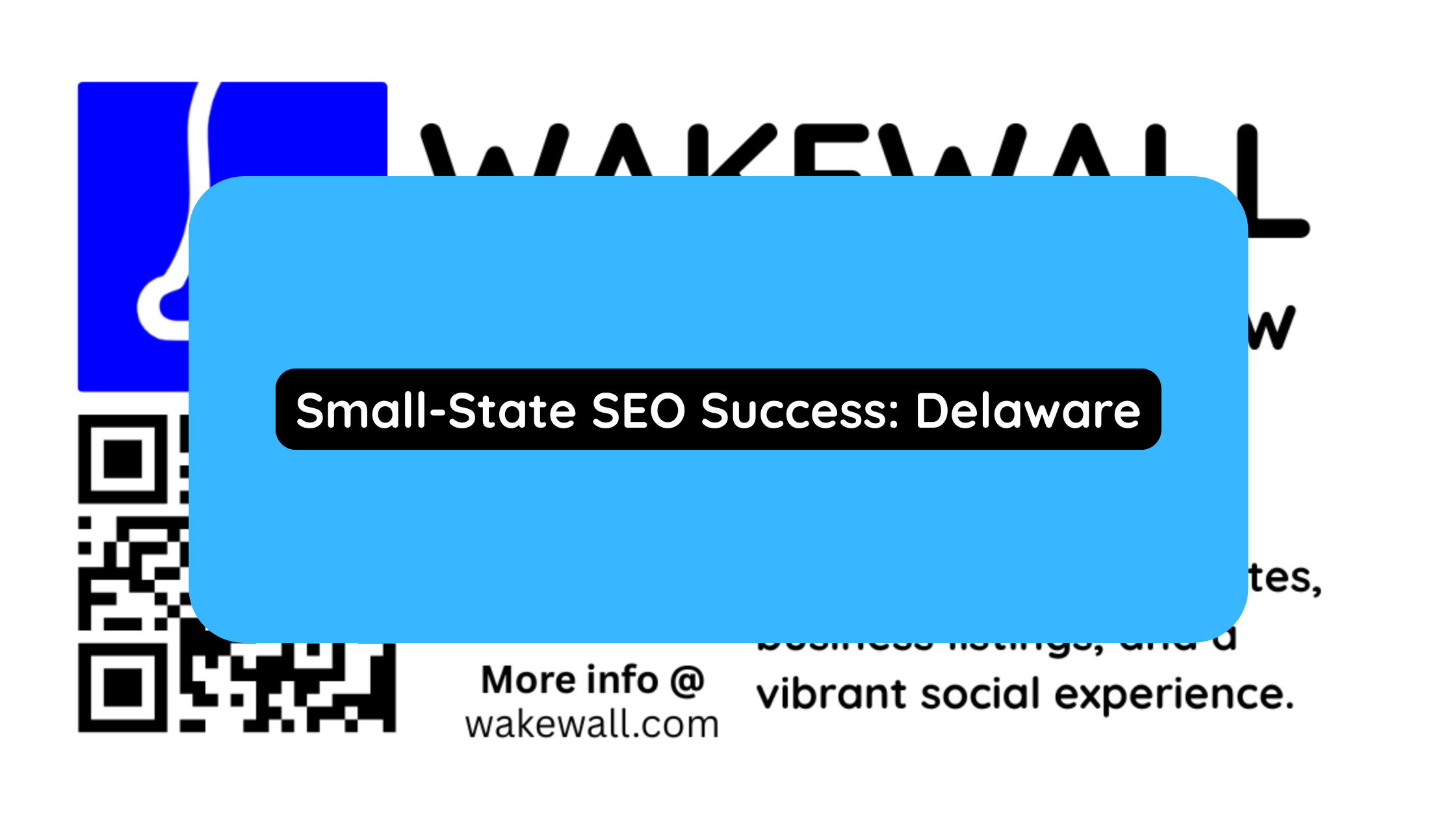 Small‑State SEO Success Delaware