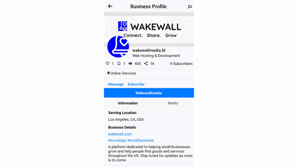 business profiles