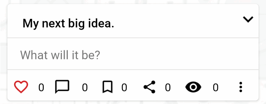 ideas for your future