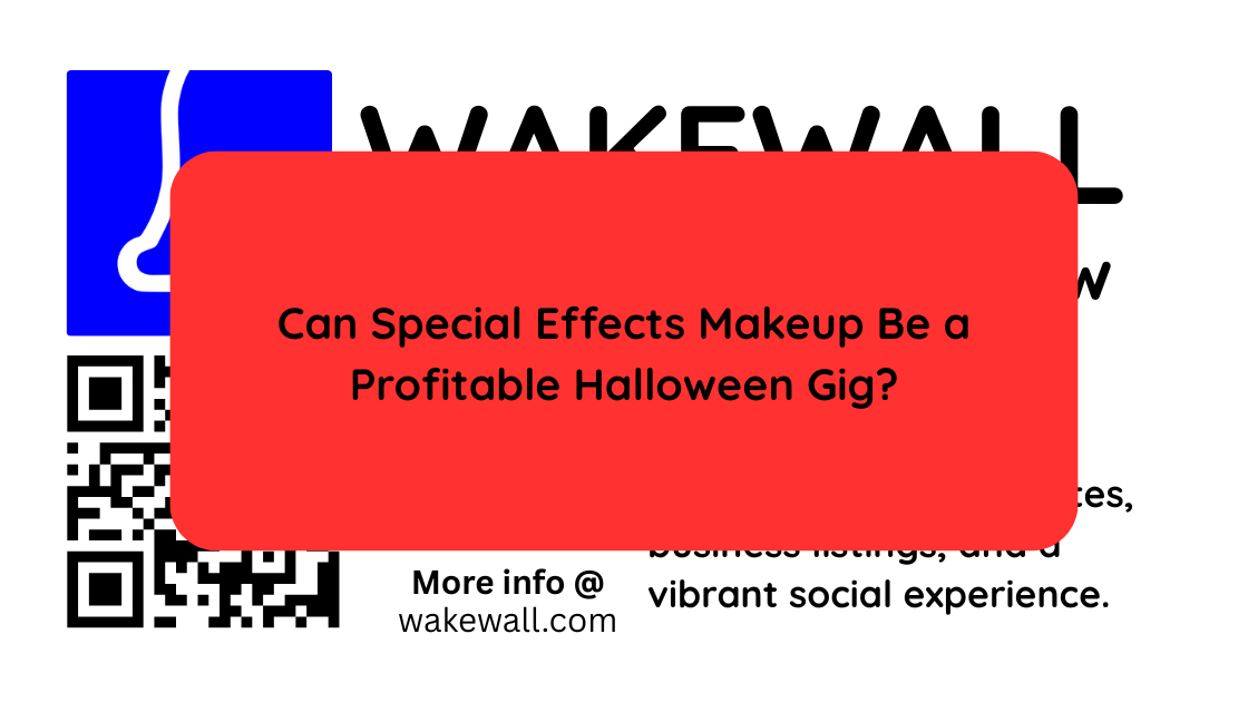 Can Special Effects Makeup Be a Profitable Halloween Gig