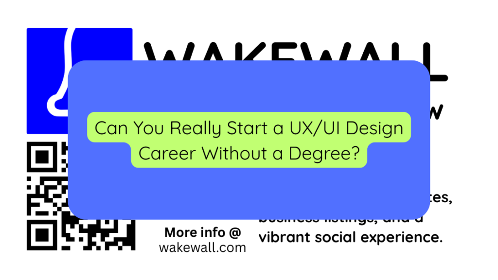 Can You Really Start a UXUI Design Career Without a Degree
