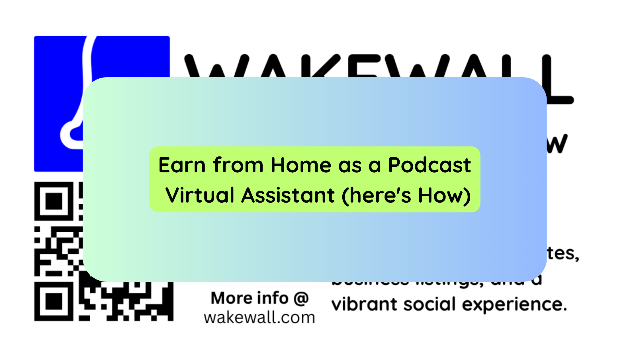 Earn from Home as a Podcast Virtual Assistant (here's How)