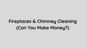 Fireplaces & Chimney Cleaning (Can You Make Money)