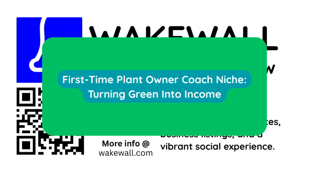 First-Time Plant Owner Coach Niche Turning Green Into Income