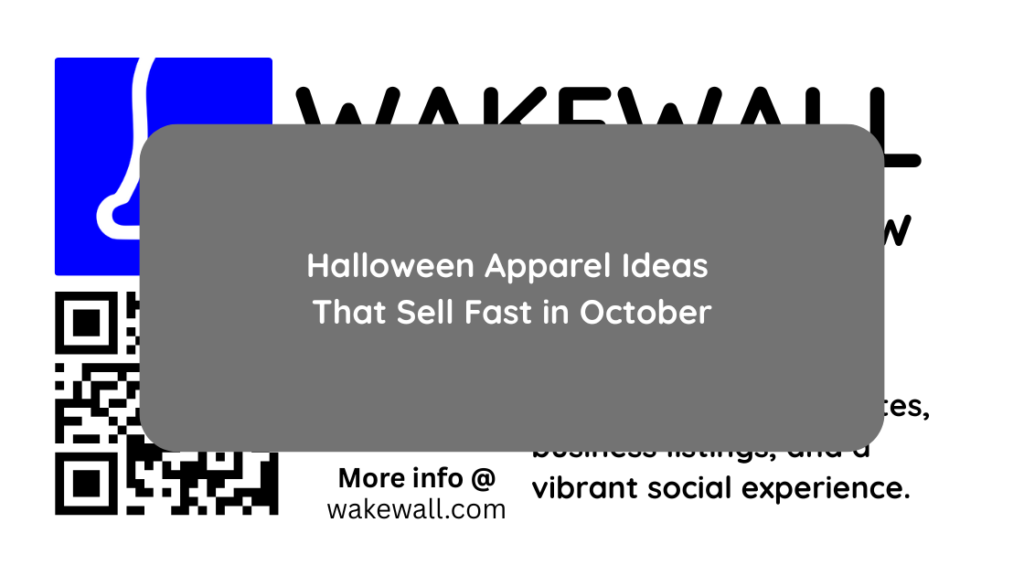 Halloween Apparel Ideas That Sell Fast in October
