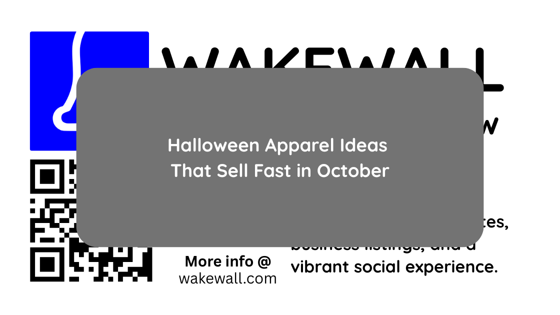 Halloween Apparel Ideas That Sell Fast in October