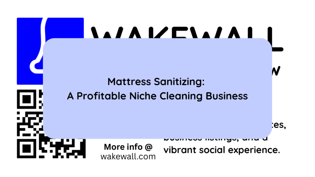 Mattress Sanitizing A Profitable Niche Cleaning Business