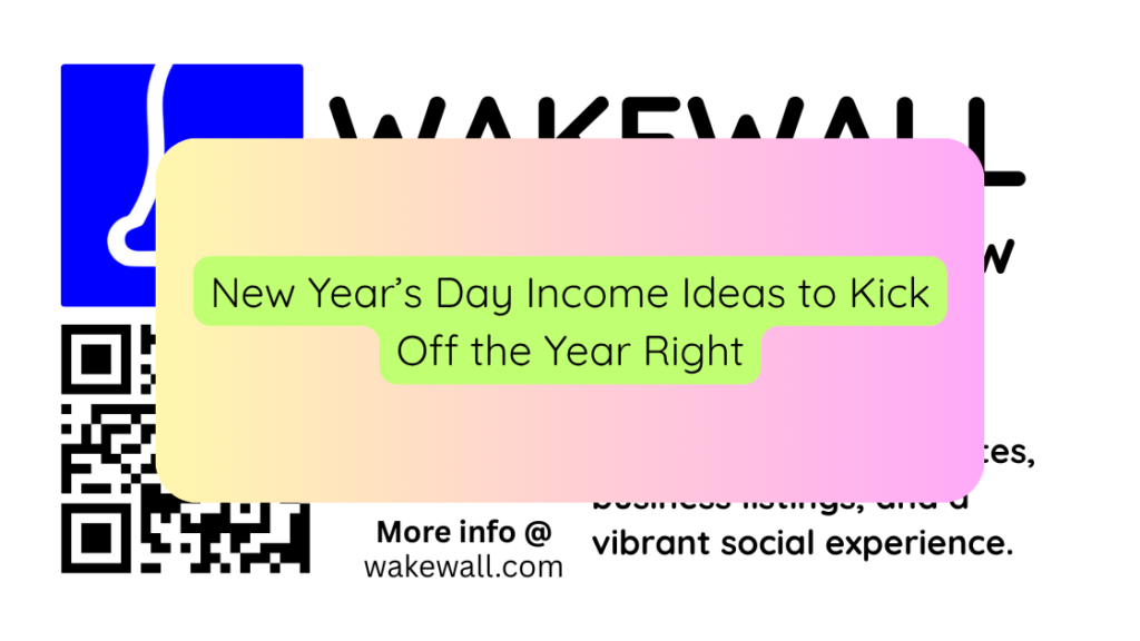 New Year’s Day Income Ideas to Kick Off the Year Right