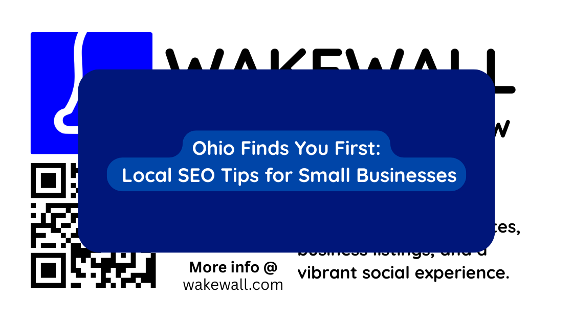 Ohio Finds You First Local SEO Tips for Small Businesses