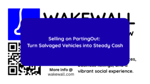 Selling on PartingOut Turn Salvaged Vehicles into Steady Cash