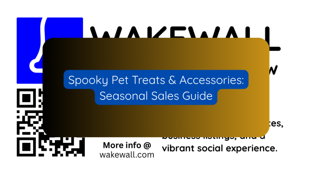 Spooky Pet Treats & Accessories Seasonal Sales Guide