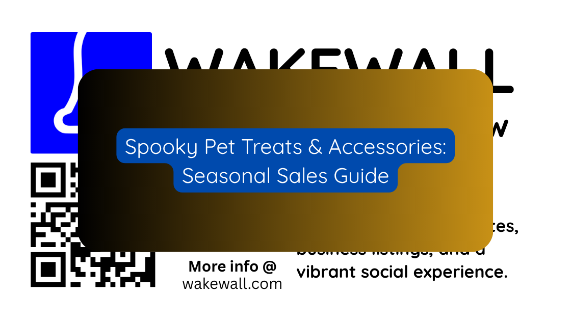 Spooky Pet Treats & Accessories Seasonal Sales Guide