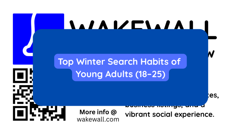 Top Winter Search Habits of Young Adults (18–25)