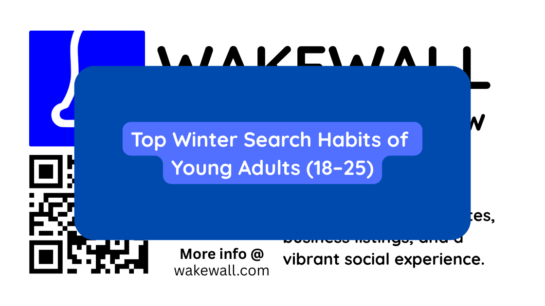 Top Winter Search Habits of Young Adults (18–25)