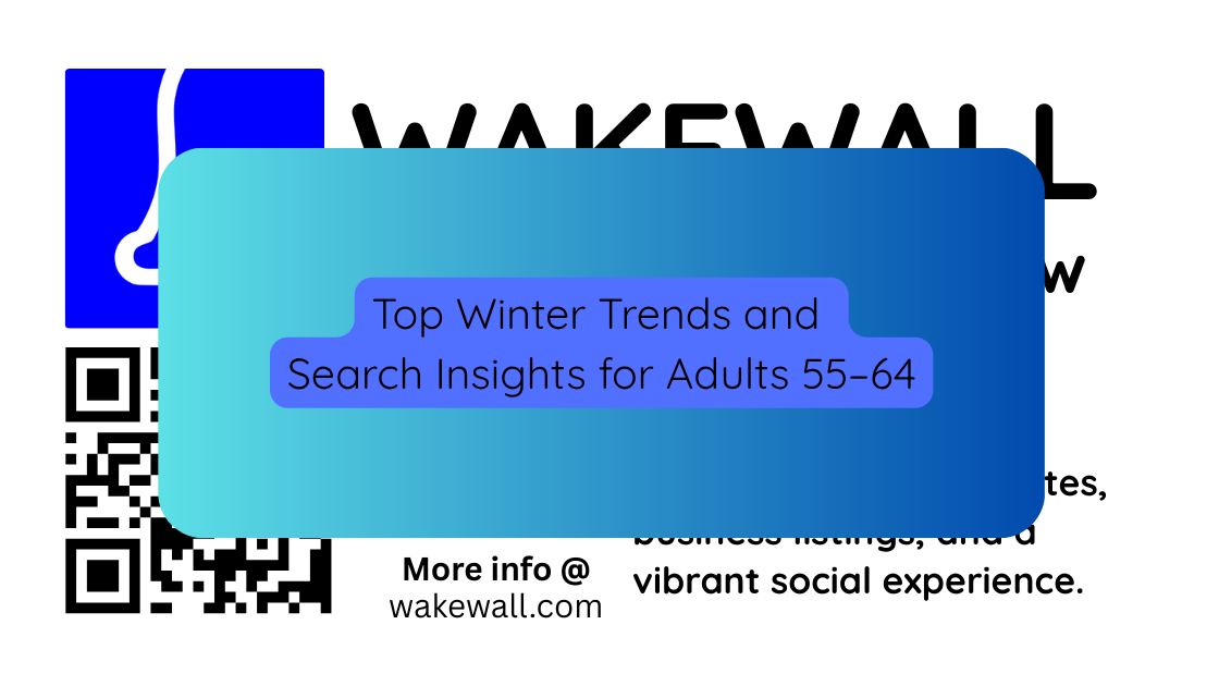 Top Winter Trends and Search Insights for Adults 55–64