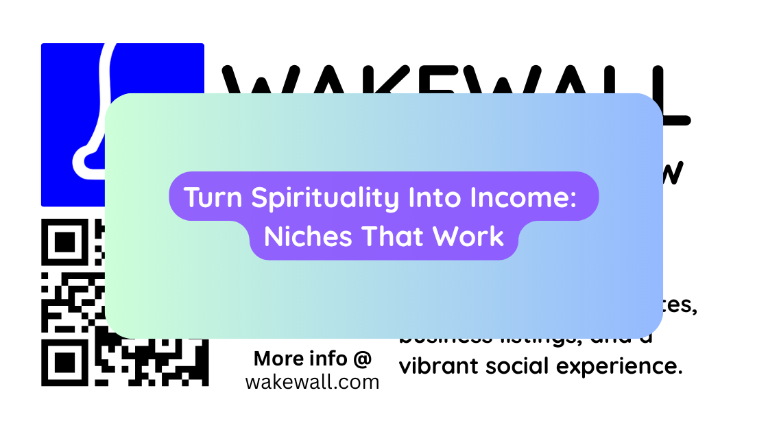 Turn Spirituality Into Income Niches That Work