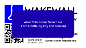 What Coloradans Search for Each Month (By City and Season)