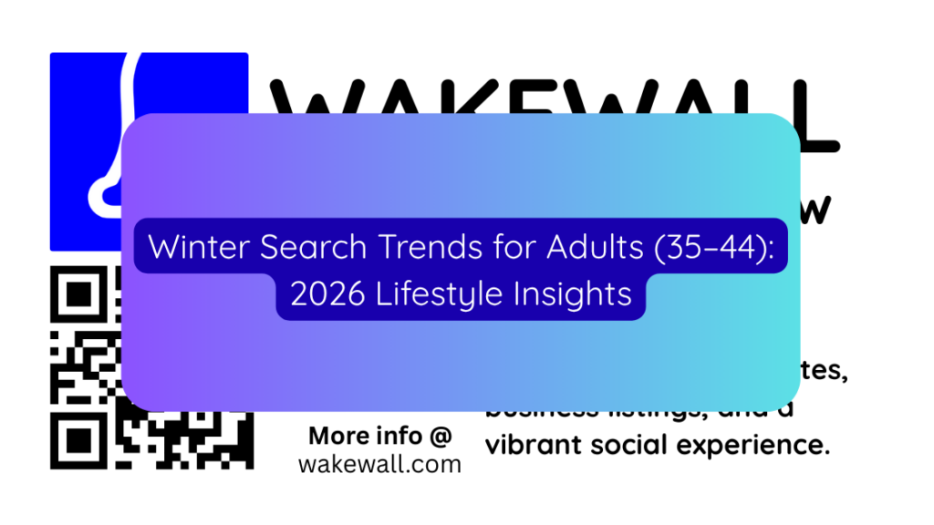 Winter Search Trends for Adults (35–44) 2025 Lifestyle Insights