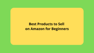 Best Products to Sell on Amazon for Beginners