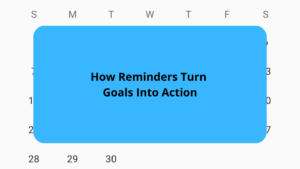 How Reminders Turn Goals Into Action