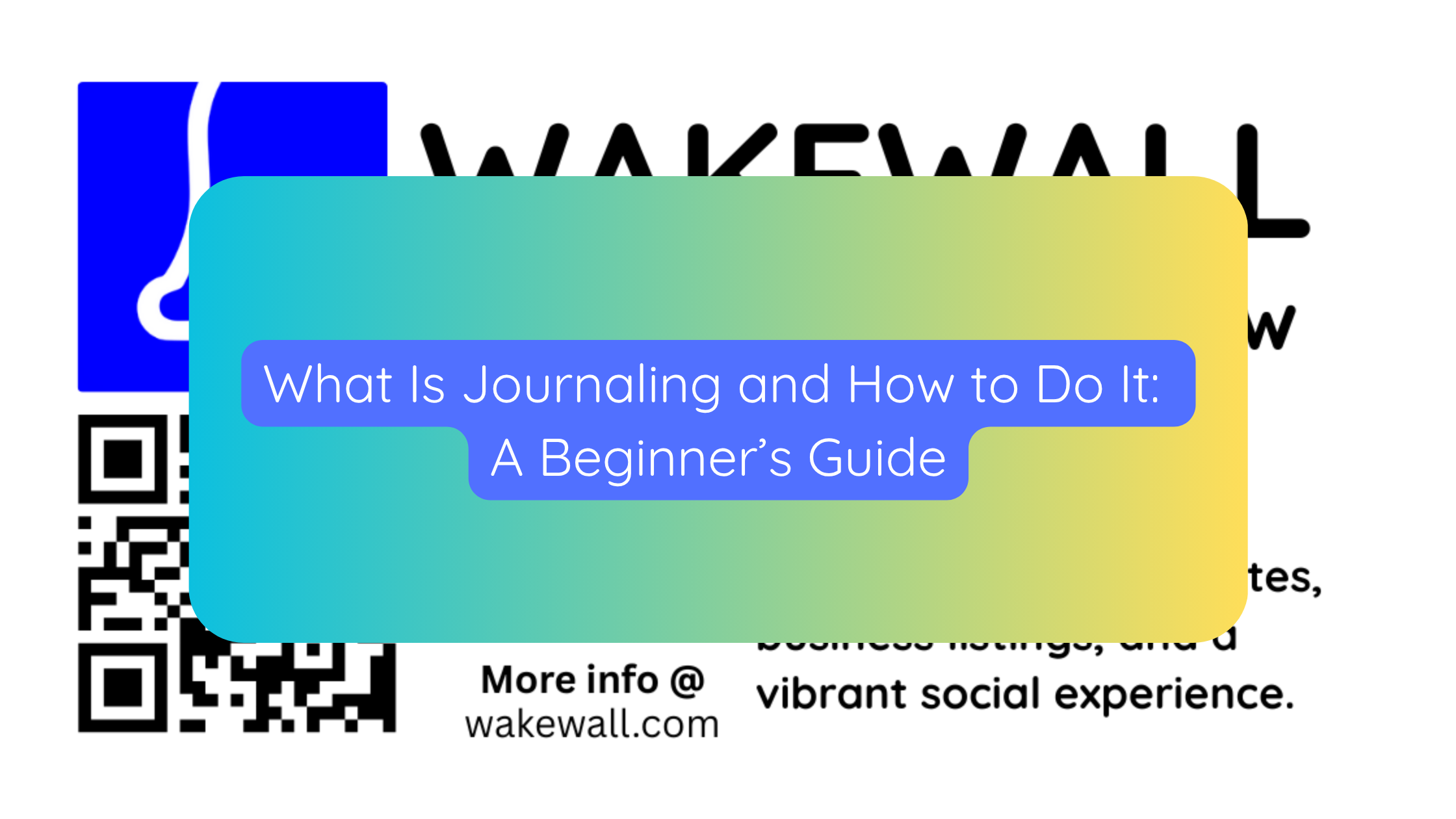 What Is Journaling and How to Do It A Beginner’s Guide