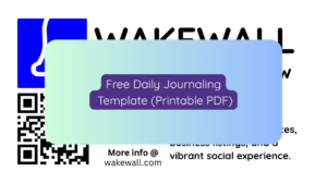 Free Daily Journaling Template (Printable PDF)