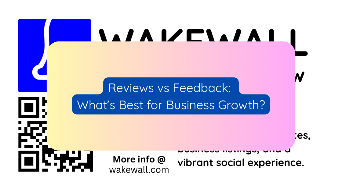Most businesses know they need customer input—but many don’t realize they’re using the wrong type at the wrong time. Should you focus on reviews that build trust and attract new customers, or feedback that helps you improve behind the scenes The truth is, both play a powerful role in growth—but they serve very different purposes. Understanding when and how to use each can be the difference between a business that looks good online and one that actually gets better and scales over time.
