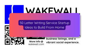 50 Letter Writing Service Startup Ideas to Build From Home