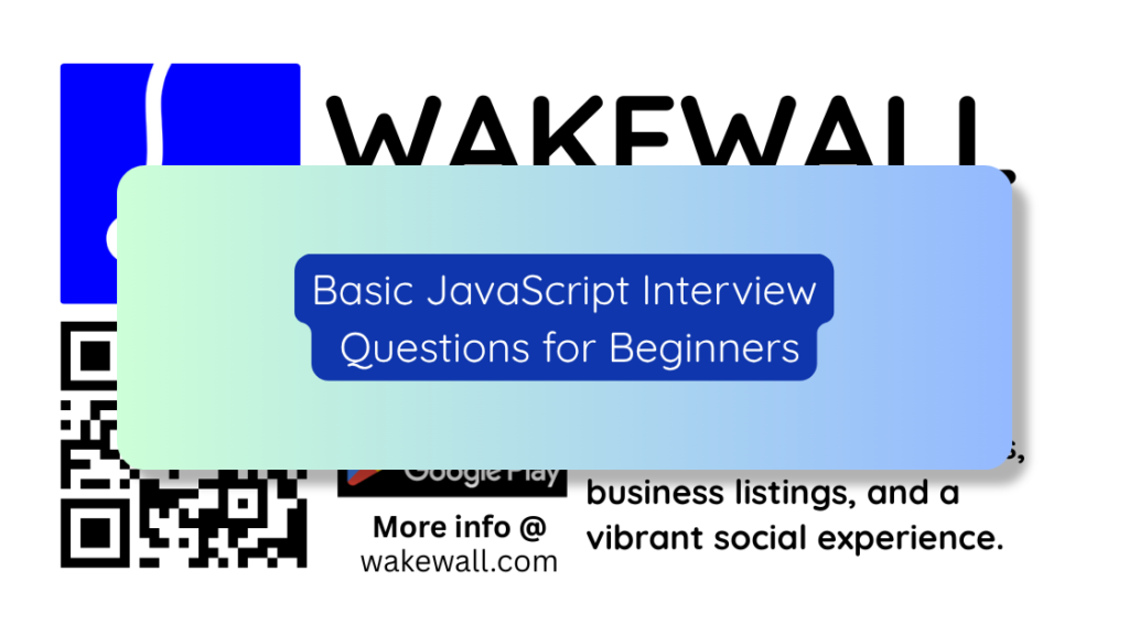 Basic JavaScript Interview Questions for Beginners