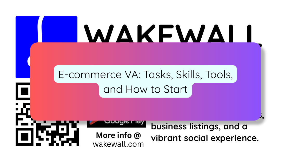 E-commerce VA Tasks, Skills, Tools, and How to Start