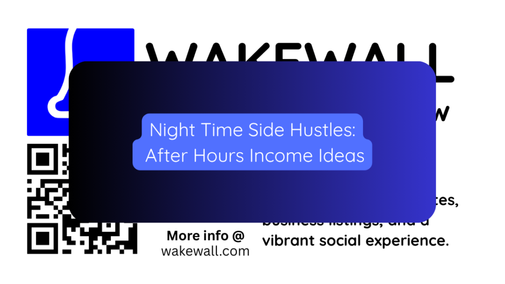 Night Time Side Hustles After Hours Income Ideas