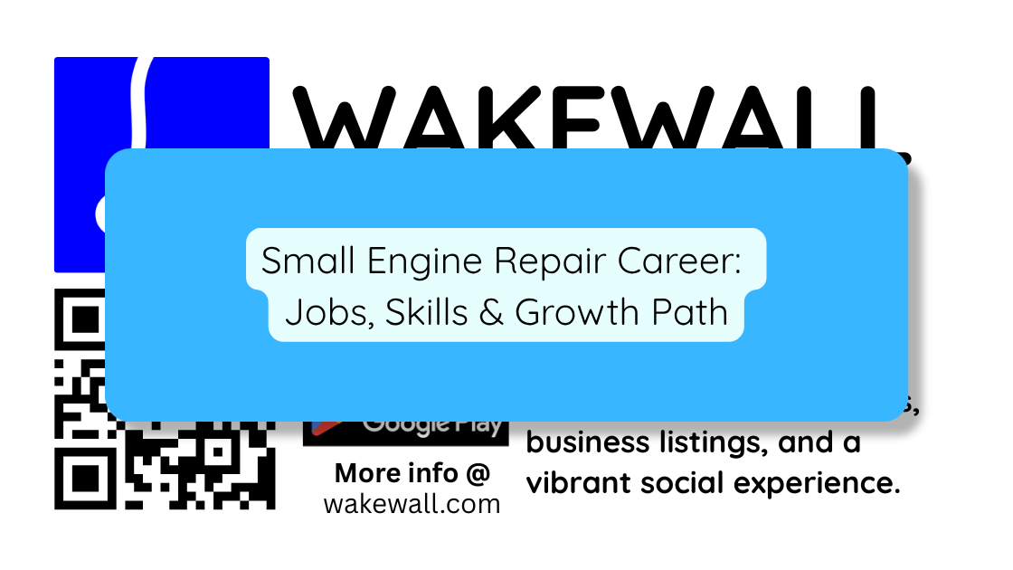 Small Engine Repair Career Jobs, Skills & Growth Path